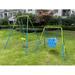 2-in-1 Baby Swing Set Outdoor Playset for Kids Kids Backyard Playground Equipment Outdoor Heavy-Duty Playset for Kids Suitable for Any Swing Replacements