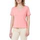 Tommy Jeans Damen T-Shirt Kurzarm Tjw Slim Soft V Neck Tee V-Ausschnitt, Rosa (Ballet Pink), XL