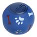 Multifunction Pet Slow Feeder Treat Ball Pet Food Dispensing Ball Dog Leakage Food Ball Slow Feeding Dog Ball Interactive Dog Toys [Blue]