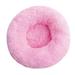 KIHOUT Clearance Round Soft Plush Fluffy Dog Bed - Small Dog Cave Bed Cat Bed Self Warming Pet Bed Pet Sleeping Bed for Small Dogs & Cats Washable Pet House Cave Bed for Indoor Kitty & Puppy