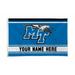 Rico Industries NCAA Middle Tennessee Blue Raiders Personalized - Custom 3 x 5 Banner Flag - Made in The USA - Indoor or Outdoor DÃ©cor