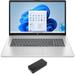 HP 17-CP3035cl Home/Business Laptop (AMD Ryzen 5 7530U 6-Core 17.3in 60 Hz Touch HD+ (1600x900) AMD Radeon 32GB RAM 1TB PCIe SSD Wifi USB 3.2 HDMI Webcam Win 11 Pro) with DV4K Dock