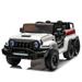 HNH 24 V Kids Ride on Car Truck with 6 Wheeler 4WD Battery Powered Electric Car for Kids with Remote Control