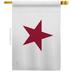 28 x 40 in. California Lone Star American State House Flag with Double-Sided Decorative Banner Garden Yard Gift
