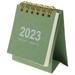 1Pc Creative 2023 Mini Calendar Simple Office Tabletop Calendar Paper Calendar