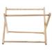 1pc Desktop Storage Holder Magazine Newspaper Display Rack Wood Storage Rack