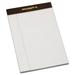 NSN 5 x 8 in. 1 Dozen Double Line Margin Rule Legal Pad White - 50 Sheets