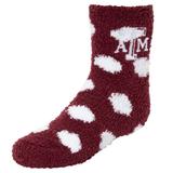 Girls Youth ZooZatz Texas A&M Aggies Fuzzy Socks