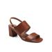 Women's Emmex Dressy Sandal by Aerosoles in Dark Tan (Size 6 1/2 M)