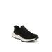 Wide Width Women's Jumpstart Lace Sneaker by Ryka in Black (Size 9 W)