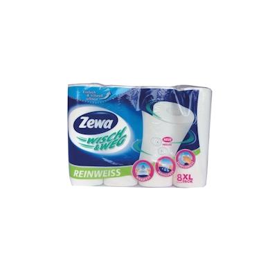 Zewa Küchenrolle Wisch und Weg 42837 2lg. weiß 8 Rl./Pack.