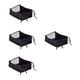 Toyvian 4pcs Baby Trend Stroller Storage Basket Baby Trend 2-in-1 Stroller Wagon Basket Installable Car Buggy Baby Stroller Hanging Bag Strollers Shopping Truck Oxford Cloth