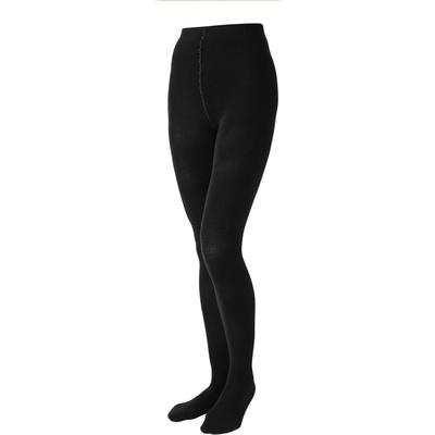 Strickstrumpfhose GLAMORY, Damen, Gr. 48/50, schwarz, Obermaterial: 63% Viskose, 25% Polyamid, 7% Kaschmir, 5% Elasthan, unifarben, Strumpfhosen, mit Kaschmiranteil bis Größe 60/62, Plus Size Image