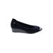 Anne Klein Sport Wedges: Black Solid Shoes - Women's Size 8 - Round Toe