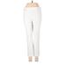 Jules & Leopold Casual Pants - High Rise: Ivory Bottoms - Women's Size Medium