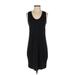 Old Navy Casual Dress - Shift Scoop Neck Sleeveless: Black Print Dresses - Women's Size Small