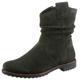 Stiefelette ARA "LIVERPOOL" Gr. 6,5, grün (olivgrün) Damen Schuhe Cowboyboots Reißverschlussstiefeletten mit slouchy-Schaft, Weite G