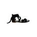 Louise Et Cie Sandals: Black Solid Shoes - Women's Size 8 - Open Toe