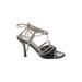 Nine West Heels: Black Shoes - Women's Size 6 1/2 - Open Toe