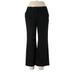 Halogen Dress Pants - Low Rise: Black Bottoms - Women's Size 10