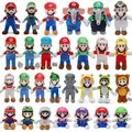 Collection de poupées en peluche Super Mario Luigi All Star figurine d'anime mignonne jeu de