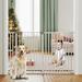 linor Extra Tall 40.5" Dog Gate Indoor, Baby Gate for Stairs & Doorways, Safety Child Gate in White | 40.5 H x 30 W in | Wayfair 60735041110