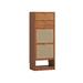 RARLON Modern Simple Rattan Woven Shoe Cabinet Pine Wood 10 Pair Shoe Storage Manufactured Wood in Brown | 46.45 H x 17.71 W x 11.81 D in | Wayfair