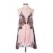 Intimately by Free People Casual Dress - Shift Mock Sleeveless: Pink Dresses - Women's Size X-Small