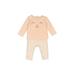 Carter's Long Sleeve Outfit: Tan Bottoms - Size 6 Month