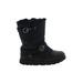 Ugg Australia Boots: Black Print Shoes - Women's Size 7 - Round Toe