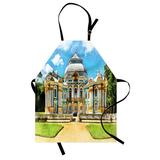 East Urban Home Russian Apron, Cooking Gardening, Adult Size, Sky Blue Yellow Green, Polyester | Wayfair C32C708FD3B84F8EBA119BCADD10D6E2