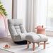 Isabelle & Max™ Aimen Wide in Gray | 45.3 H x 35.8 W x 22.8 D in | Wayfair Recliners BAD8D0561D3C47A09AB8ABC9AA8B9177