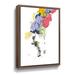 Ivy Bronx She Found It In The Garden 5 On Canvas by Jan Weiss Print Canvas, Wood in White | 18 H x 24 W x 2 D in | Wayfair