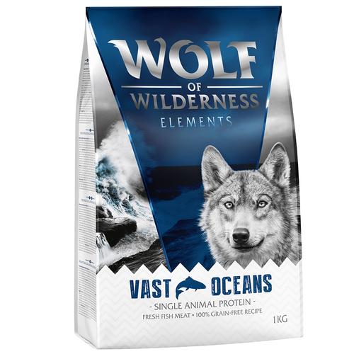 3 + 1 gratis! 4 x 1 kg Wolf of Wilderness - Vast Oceans - Fisch (Monoprotein)