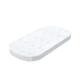 Matelas pour lit évolutif 10x70x140cm en polyester blanc