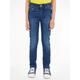Slim-fit-Jeans TOMMY HILFIGER "SCANTON Y DARK WASH" Gr. 12 (152), N-Gr, blau (reinard blue) Jungen Jeans