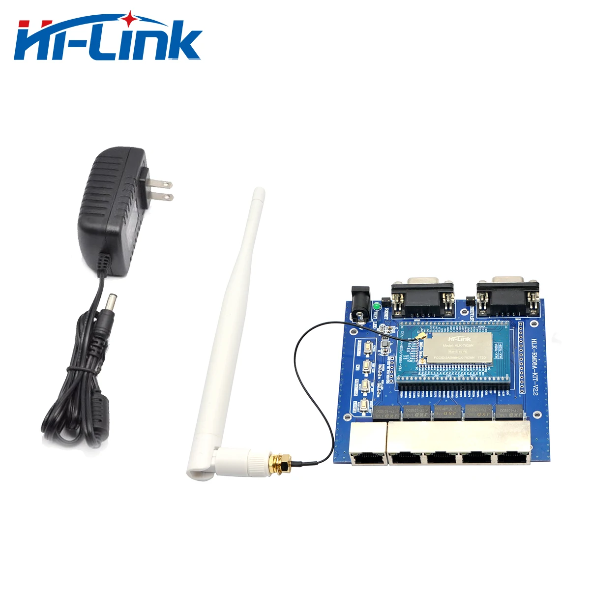 Hallo-Link Original MT7628N OpenWrt WiFi Wireless Router Modul Test Board für Gateway 4G LTE mit 128M + 32M HLK-7628N Image