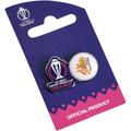 "Pin d'épinglette de la Coupe du monde de cricket masculin ICC des Pays-Bas 2023"