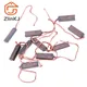 10Pcs Carbon Brushes Wire Leads Generator Generic Electric Motor Brush Replacement 4.5 x 6.5 x 20mm