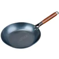 Frying Pan Uncoated Non-stick Iron Pan Blue Seasoned Cooking Pot Steak Omelette Pancake Kitchen