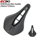 EC90 MTB Mountain Bike Saddle Bicycle Cycling Skidproof Saddle Seat Silica Gel Seat Black Road Bike