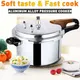 Aluminum Alloy Pressure Cooker Cookware Kitchen 3/4/5L Large Capacity Gas Stove Fast Cooking Foods