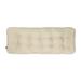 Patio Bench Cushion Soft Beige Stripe 42 W