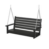 Trex Outdoor Furniture Monterey Bay 48â€� Swing in Charcoal Black