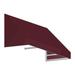 5.38 ft. New Yorker Window & Entry Awning Burgundy - 24 x 36 in.