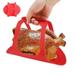 Hot Deals on Home Gifts CWCWFHZH Thanksgiving Silicone Roast and Turkey Lifter - Helps You Lift Roasts Turkey Or Even Chicken Easily without Getting Burnt Great for Outdoor Grilling Or Indoor