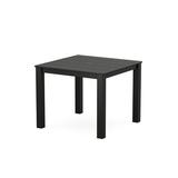 Trex Outdoor Furniture Parsons 38 Square Dining Table in Charcoal Black