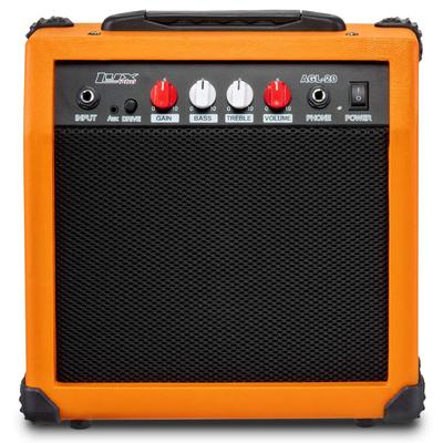 LyxPro Electric Guitar Amplifier 20 Watt Guitar Amp w/Built-In Speaker