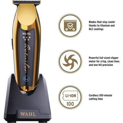 Wahl Professional 5 Star Cordless Detailer Li Gold Trimmer 8171-700