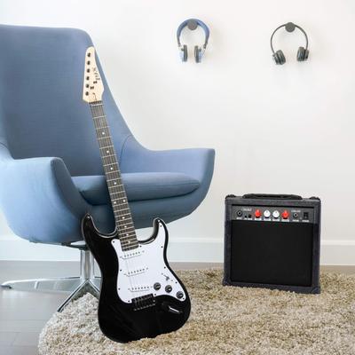 LyxPro Electric Guitar Amplifier 20 Watt Guitar Amp w/Built-In Speaker